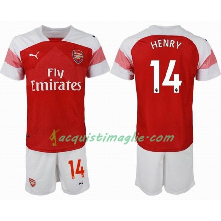 Divisa di Calcio Arsenal HENRY 14 Bambino Prima 2018/2019